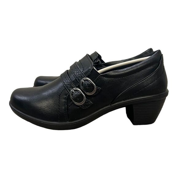 Easy Spirit Women's Stroll Comfort Shooties Size 7.5 M Black New In Box - Picture 2 of 16